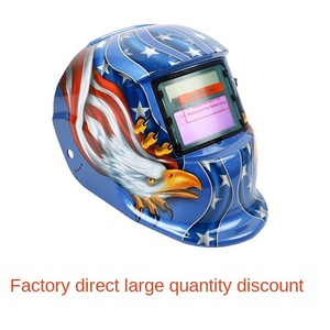 Masque de soudage auto-assombrissant anti-éblouissement à énergie solaire Source Factory pour la protection lors du soudage à l'arc à l'argon <span class=keywords><strong>MIG</strong></span> TIG - Product Image 1