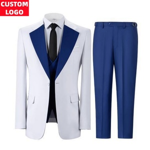 Costume <span class=keywords><strong>homme</strong></span> sur mesure 3 pièces, coupe slim, haute qualité, <span class=keywords><strong>décontracté</strong></span>, formel, couleur unie, pour <span class=keywords><strong>mariage</strong></span> - Product Image 2