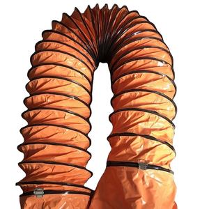 Conducto de aire de ventilación flexible de Pvc resistente al fuego de 400mm y 16 pulgadas al <span class=keywords><strong>mejor</strong></span> precio - Product Image 1