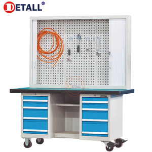 Detall công nghiệp whitegate bàn làm việc của nhiệm vụ nặng nề cho nhà máy - Product Image 2