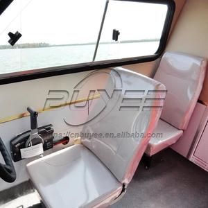 <span class=keywords><strong>Taxi</strong></span> Acuático de Fibra de Vidrio, Bote de Pasajeros con Motor Fuera de Borda, Crucero con Cabina de 6 Metros, Bote de Pasajeros de Buena Calidad - Product Image 5