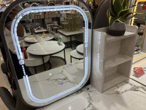 Meubles modernes de haute qualité <span class=keywords><strong>Commode</strong></span> haute brillance pour chambre à coucher Coiffeuse de style nordique - Product Image 2