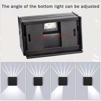 Applique Murale LED Extérieure Étanche IP65 avec Détecteur de Mouvement, Éclairage de Porche, Balcon et Jardin