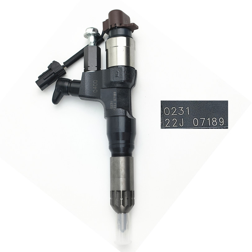 Common Rail Injector 295050-0231 Diesel Injector 23670-E0400 for Hino J08E