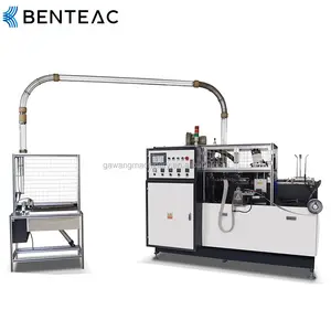 Maoyuan 60-80 pc/min tek kullanımlık kağıt bardak yapma makinesi CE standart kağıt bardak şekillendirme makinesi