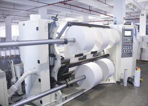 Tự Dính Tráng Sticker Giấy Bán Bóng Giấy Bopp PP Nhãn Cổ Phiếu Nguyên Liệu Sticker Jumbo <span class=keywords><strong>Rolls</strong></span> - Product Image 3