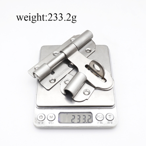 Boulon de tour à tête plate en acier inoxydable de vente chaude boulon à ressort en acier personnalisé extension de glissière longue fenêtre de boulon de porte - Product Image 6