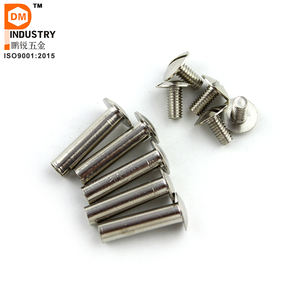 Barils de fixation en acier inoxydable, barils de fixation M3*5 Dia.4 M3*13mm Plaining M3 Vis de fixation Chicago M3 de PDM - Product Image 3