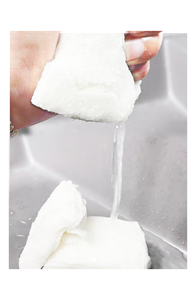 Xinkang ผ้าฝ้าย100% 6ply ยาว4.5 "x 4.1หลาสำหรับแต่งแผลใช้ทางการแพทย์ผ้าโปร่งซับน้ำได้ดีผ้ากอซอัดแน่นสำหรับแผล - Product Image 5