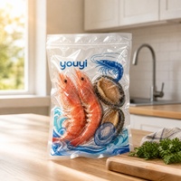 Pochette sous vide transparente avec logo personnalisé  Barrière d'oxygène en nylon extrudé pour l'emballage de médicaments à base de plantes chinoises