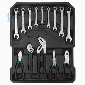Caja de Herramientas con Ruedas, 799 Piezas, Estuche de Aluminio Anticolisión, Kit de Herramientas para Reparación de Automóviles con Llaves Combinadas y Destornilladores - Product Image 3