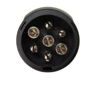 Certificado Ce aprobado Iso 1724/11446/Ce/RoHs alta calidad Iso 1724 7 Pin 12V adaptador de <span class=keywords><strong>remolque</strong></span> 7 Pin a <span class=keywords><strong>13</strong></span> Pin <span class=keywords><strong>enchufe</strong></span> de <span class=keywords><strong>remolque</strong></span> - Product Image 1