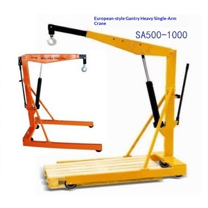 Grue à bras unique de 1 tonne, 2 tonnes, petite grue pliable robuste, grue à bras unique de style européen, grue cantilever mobile - Product Image 4