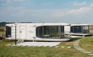 Đám mây loạt H45 di động prefab viên nang Suite thép không thấm nước Khung nhà cho cắm trại công viên hội thảo Mall COURTYARD sử dụng - Product Image 4