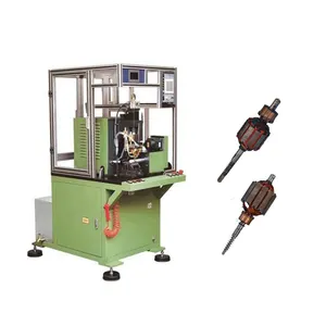 High precision Commutator hot staking Machine for armature rotor spot welding