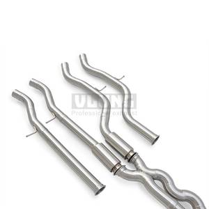 Tube d'échappement intermédiaire pour <span class=keywords><strong>BMW</strong></span> <span class=keywords><strong>M3</strong></span> M4 F80 F82 F83 S55 3.0T 2015-2019 – Tube central haute performance pour tuning automobile - Product Image 4