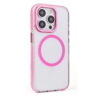 Coque de téléphone transparente magnétique étanche à charge sans fil de haute qualité pour les modèles 13-16, antichoc