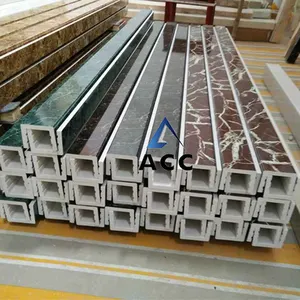 Mesin pembuat profil marmer PVC untuk lini produksi panel marmer PVC