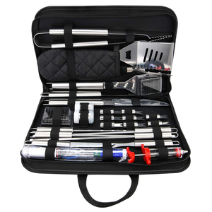 27 Pieces Grilling <b>Accessories</b> - Heavy Duty Stainless Steel Grill Tools Set BBQ <b>Accessories</b> for Outdoor Grill with Spatula - Product Image 6
