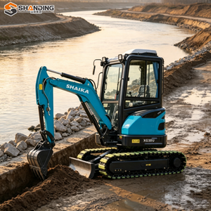 Precio de fábrica, excavadora hidráulica de cadenas con certificación CE EPA Euro 5, miniexcavadora de 3 toneladas de alta calidad, excavadora pequeña con motor Kubota. - Product Image 1