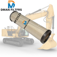 Filtre à air AF25523 RS3745 P537877 1421404 pour excavatrice et machines de construction