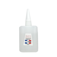 Colle acrylique CA ultra-rapide (super colle premium) pour le travail du bois, le tournage sur bois, les modèles de loisirs et les incrustations - Or 3 secondes