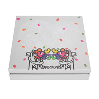 Boîte cadeau en carton rigide gris avec logo personnalisé, éponge, bronzage, laminage mat, biodégradable, recyclable, écologique, pour soins de la peau