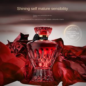 Perfume Ruby para Mujer con Elegante Aroma Amaderado Rojo de Larga Duración, Fragancia de 75 ml - Product Image 4
