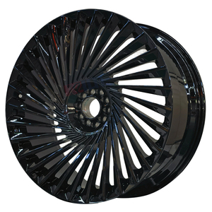 Ventes chaudes 22  Jantes concaves de qualité supérieure Roue noire 5x120 - Product Image 1