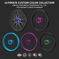 Roues de moto cross/enduro/supermotard de 19 pouces en alliage d'aluminium pour la modification/amélioration