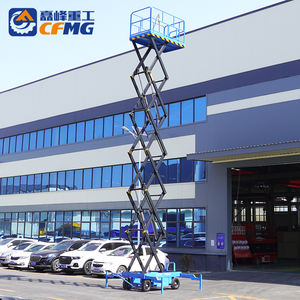 Plate-forme élévatrice à ciseaux mobile manuelle électrique hydraulique CFMG 4m 6m 8m 10m 12m 14m - Product Image 3