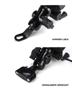 <span class=keywords><strong>Support</strong></span> de <span class=keywords><strong>téléphone</strong></span> pour vélo en forme de X avec chargeur USB 2.1A, <span class=keywords><strong>support</strong></span> de <span class=keywords><strong>téléphone</strong></span> pour moto, <span class=keywords><strong>support</strong></span> de <span class=keywords><strong>téléphone</strong></span> portable - Product Image 3