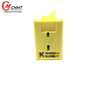 Type K/J/T/E/<span class=keywords><strong>R</strong></span>/S/ N/C Mini panneau prise de Thermocouple connecteur de panneau de Thermocouple femelle MPJ - Product Image 2