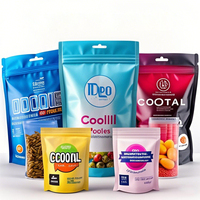 Sacs Mylar Personnalisés avec Logo en Gros - Pochettes Ziplock Anti-Odeur en Feuille d'Aluminium pour Emballage Alimentaire et de Lait