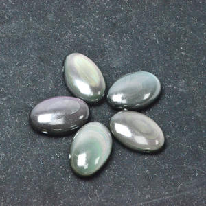 Liontin Batu Permata <span class=keywords><strong>Obsidian</strong></span> Pelangi 40mm Bentuk Tetesan Pir, Batu Asli Hitam Berlubang untuk Pembuatan Perhiasan, Grosir Miss Stone - Product Image 1