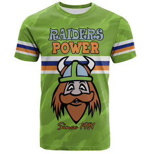 Camiseta personalizada Canberra Raiders para hombre, fabricantes de ropa, canción temática de verano para Rugby con estilo deportivo, camisetas para mujer - Product Image 3