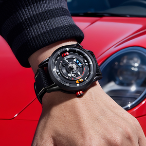 Montre à Quartz Créative pour Homme avec Cadran Rotatif, Style Sportif Modifié 911, pour le Dropshipping et la Vente en Gros - Product Image 5