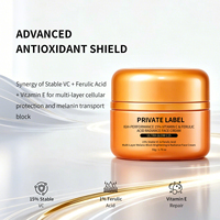 Crème Visage Éclaircissante Précision Lumi Glow à 15% de Vitamine C Stable, Acide Ferulique et Vitamine E – Éclaircissement Cutané à Niveau Cellulaire OEM