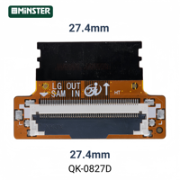 Adaptateur convertisseur LVDS 51 broches pour réparation d'écran LCD LED TV Samsung vers LG