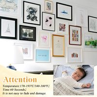 HTPmart Lembaran Aluminium Logam Sublimasi 0.45mm 8x10 inci Kosong, Bingkai Poster Foto Aluminium Kustom, Produk Iklan
