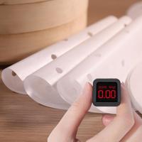 Papiers de cuisson ronds, en silicone alimentaire épais, pour four, cuiseur vapeur et barbecue