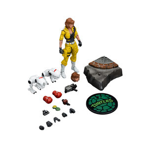 Новое поступление, в наличии, аниме фигурка Tmnt-April O'neil, гаражные наборы, аниме-фигурки, набор игрушек - Product Image 1