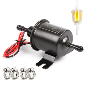 HEP-02A Electronic Fuel <b>Pump</b> 12V For Diesel Engine Upgrade <b>Black</b> Version - Product Image 1