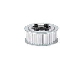 Courroies de distribution de transmission en nylon de haute qualité T STD HTD 5M 8M avec support OEM personnalisé poulies en acier inoxydable aluminium