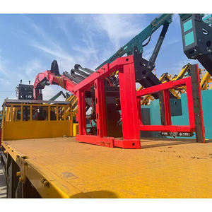 ציוד טיפול חומר מלא מתקפל בום משאית רכוב לתפוס מנוף עם לבן מתכווננת לתפוס - Product Image 5