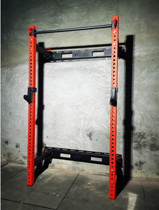 Dinuo Machine de gymnastique à domicile à bas prix Racks réglables pour haltérophilie Support mural <span class=keywords><strong>pliable</strong></span> pour squats - Product Image 2