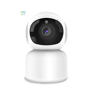 360 grados Pnaoramic inalámbrico más popular cámara con tarjeta de memoria interior CCTV detección humana soporte de seguridad barato