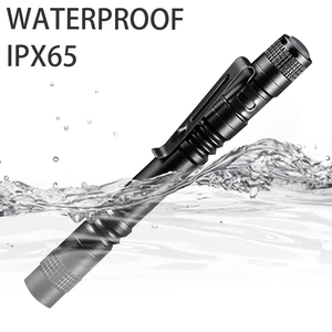 Siêu sáng Zoom Led đèn pin mini hợp kim nhôm bỏ túi bút ánh sáng cao cấp không thấm nước Pin đèn pin - Product Image 4