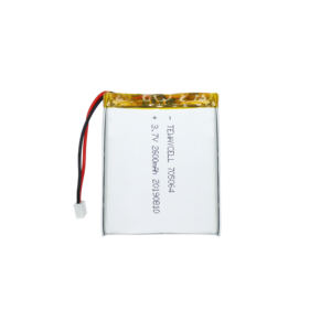 Lange lebensdauer Tewaycell <span class=keywords><strong>3</strong></span>,7 v 705064 2600mah lithium-polymer lipo batterie - Product Image 1