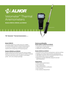 เครื่องวัดความเร็วลมแบบความร้อน TSI AVM430 - Product Image 2